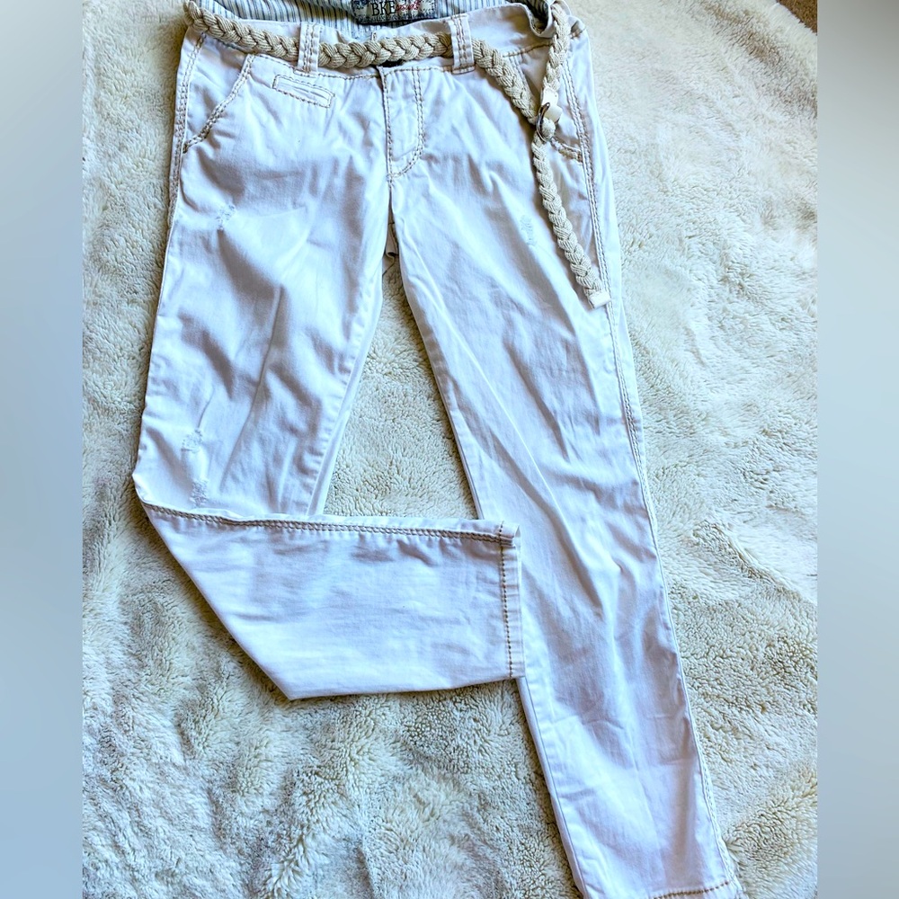 Lightweight slim cotton pants